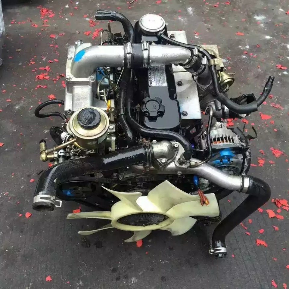 4-Cylinder Turbo Used QD32 Diesel Engine for Light Truck and Mini Bus